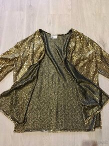 feminine collection gold damsky trblietavy cardigan-sveter - 3