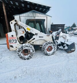 Predám Bobcat 873H + snežná freza so záberom 2m/ HIGHFLOW - 3