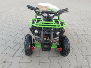 Dětská elektro čtyřkolka ATV MiniHummer 1000W zel - 3