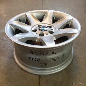 Originál BMW E39 disky 5x120 R17 ET20 - 3