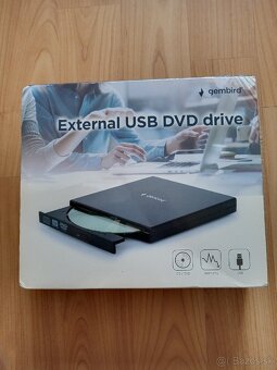 Externá DVD-CD mechanika Gembird. Nová. - 3