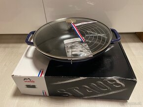 STAUB Wok 30 cm, so sklenenou pokrievkou - 3