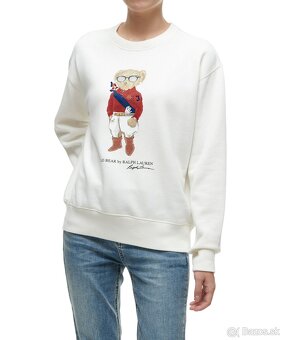 RALPH LAUREN BEAR damska peckova original mikina L-XXl - 3