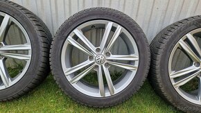 Zimná sada originál VW Golf 7, 5x112 R17 + pneu 225/45 R17 - 3