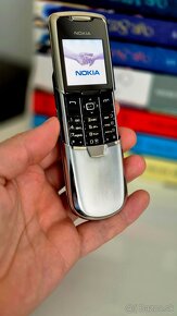 NOKIA 8800 SILVER TOP STAV AKO NOVÝ, BEZ ŠKRABANCA - 3