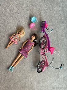 Dvojbicykel a 2x barbie sestry - 3