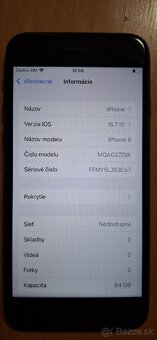 Predám Iphone 8 64 Gb neblokovaný - 3