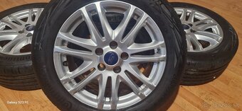 Predám letnú sadu alu. disky Ford 5x108 R16 ,205/55 R16 - 3