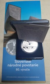 10€ pamätná minca Slovenské národné povstanie – 80. výročie - 3