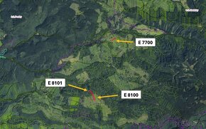 Poniky – 8.695 m2 ORNÁ PÔDA a LESY – Na Predaj - 3