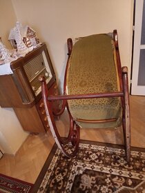 Thonet hojdacie kreslo z cca 1860 roku - 3