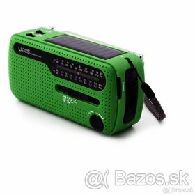 Núdzové solárne rádio + solárna powerbanka 5000mAh SPOLU - 3