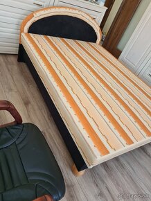 postel 200x150 cm s uloznym priestorom plus prehoz v cene - 3