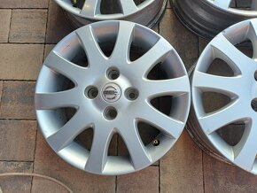 Orig.hlinikove disky Nissan Almera-6Jx16-ET-45-4x114,3 - 3