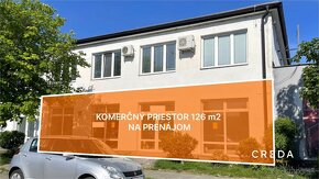 CREDA | prenájom komerčného priestoru 126 m2, Nitra - 3