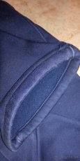 Modré zateplené nohavice - 3