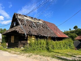 DREVENICA S POZEMKOM V LUTIŠIACH - NA PREDAJ - 3