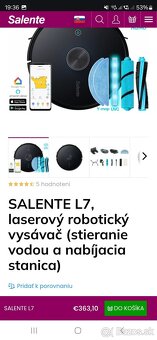 Salente L7 250e roboticky vysavac/mop/UV strelizacia - 3