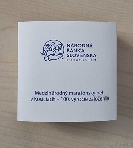 Medzinárodný maratónsky beh v Košiciach - 2 EUR proof - 3