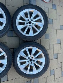 Originál ŠKODA KAMIQ disky 5x100 R17 ET40 +zimne pneum - 3