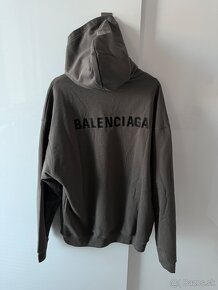 Balenciaga dark hoodie mikina - 3