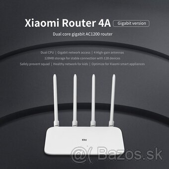 Router Xiaomi Mi 4A Giga Version 2.4 - 5 GHz - 3