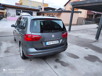 Seat Alhambra 2.0TDI 103KW, 7 miest, 12/2013, M6, tazne - 3