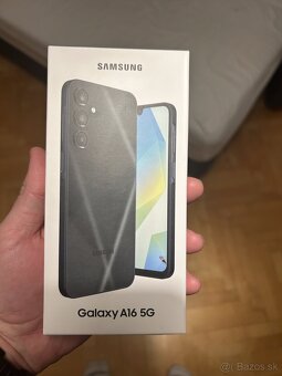 Predám nerozbalený Samsung Galaxy A16 čierny, 128gb - 3