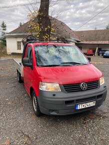 Valník s hydraulickou rukou Transporter T5 1,9TDi - 3