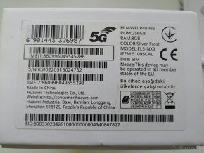 Huawei P40 Pro 5G 8/256 GB Silver Frost Dual Sim - 3