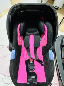 Recaro PRIVIA 2023 Pink + Smartclick isofix základňa - 3