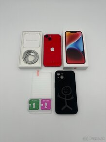 iPhone 14 128GB Product Red KOMPLET (95% Batéria) + DARČEK - 3