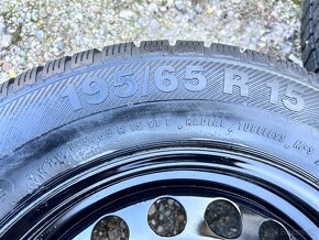 ✅ 4 x PNEU + DISKY - BARUM POLARIS 3 = 195 / 65 R 15 - 91T ✅ - 3