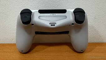 PS4 dualshock 4 ovládač biely - 3