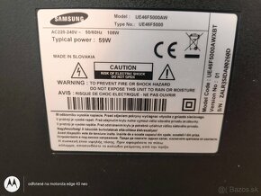 Samsung UE46F5000AW Na náhradné diely - 3