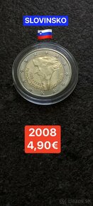 Euromince - pamätné dvojeurové mince SlovinskoKO - 3