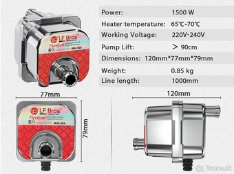 elektricky ohrev motora 230v 1500W - 3