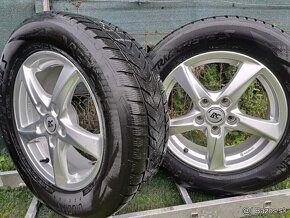 5x112 R16 Škoda Karog ako nové 215/60 - 3