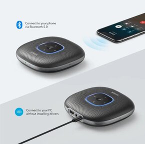 Handsfree Bluetooth/USB-C reproduktor Anker PowerConf - 3