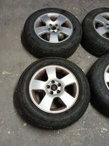 Elektróny 5x100R15+ letné pneu.195/65R15 škoda, seat, audi - 3