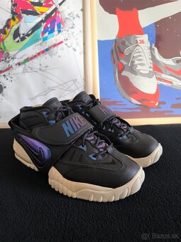 Nike Air Adjust Force 2023 Black and Vivid Purple - 3