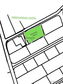 Stavebný pozemok Ovčiarsko 733 m² - 3