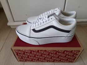 Vans Tenisky kůže - Old Skool Stackform - NOVÉ VELIKOST 39 - 3