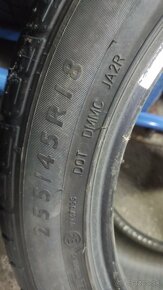 Dunlop 255/45r18 letne - 3