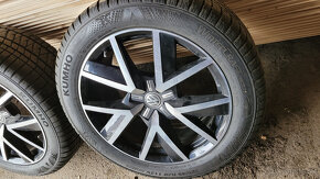 Prodám origo disky s pneu na VW Touareg III. 285/45 r20 112V - 3