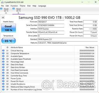 Samsung 990 EVO 1TB, M.2 2280, NVMe - 3