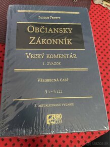 Nové knihy Ústava Slovenskej Republiky a Občiansky zákonník. - 3