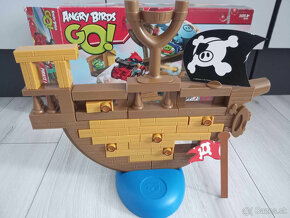 Angry Birds - Star Wars Jenga Death Star + Pirate pig GO - 3