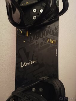 154 cm snowboard FTWO s viazanim - 3