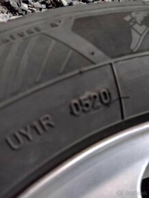 4ks alu disky orig. Skoda 5x100 R15 pneu 195/65 5mm - 3